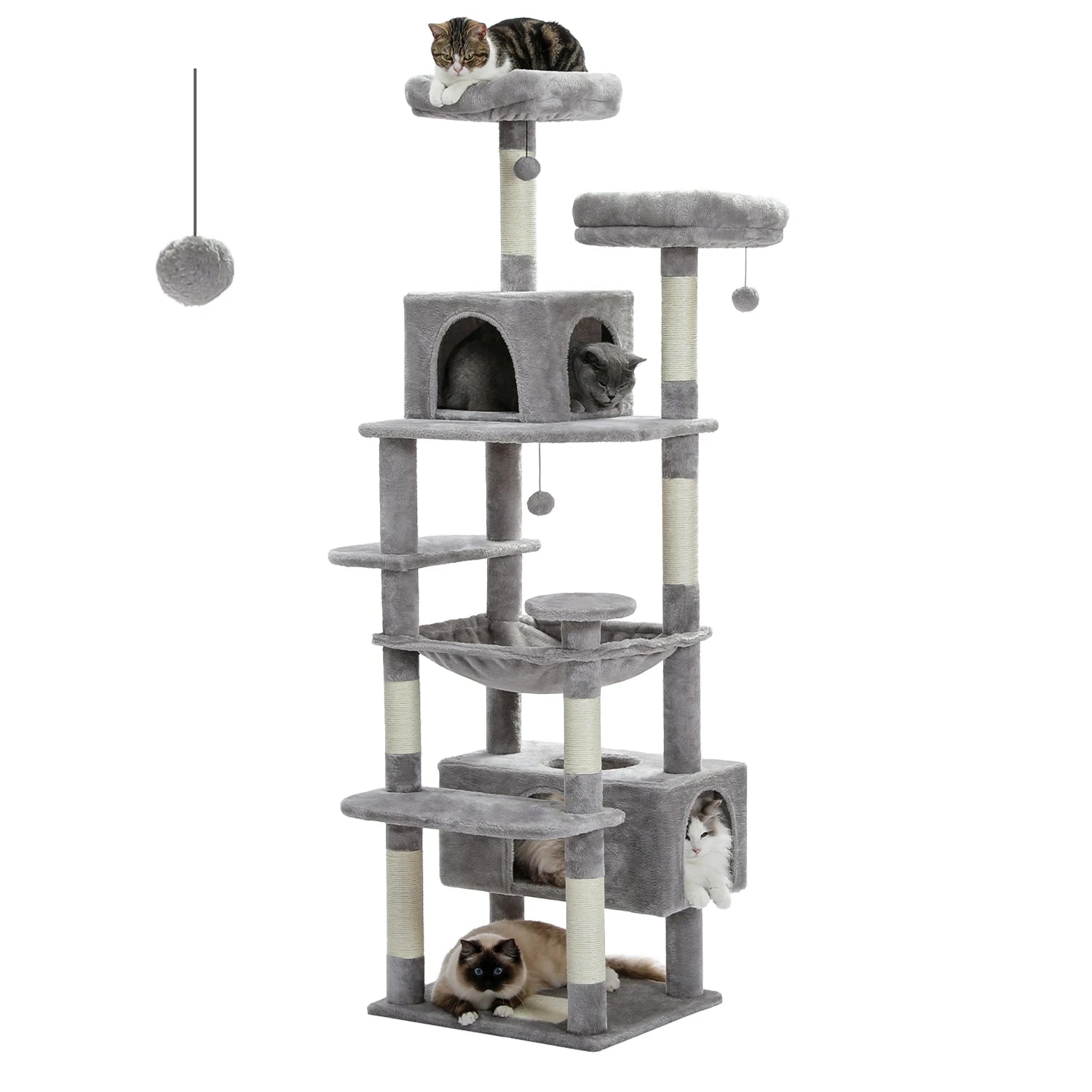 Cat Tree Tower – Scratching Post, Condo, and Play Center for Cats