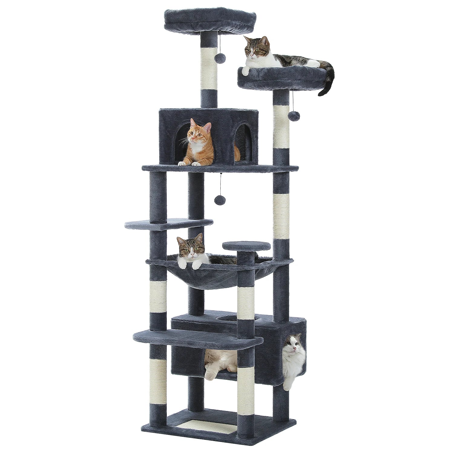 Cat Tree Tower – Scratching Post, Condo, and Play Center for Cats