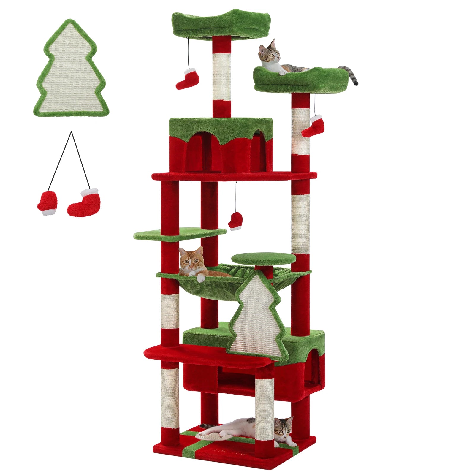 Cat Tree Tower – Scratching Post, Condo, and Play Center for Cats